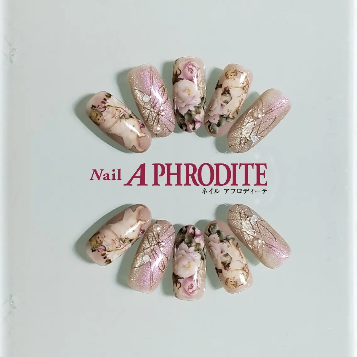 ネイル ジェルネイル ニュアンスネイル スカルプネイル ソフトジェル ネイルチップ ハンドネイル Nail Aphroditeのネイルデザイン
