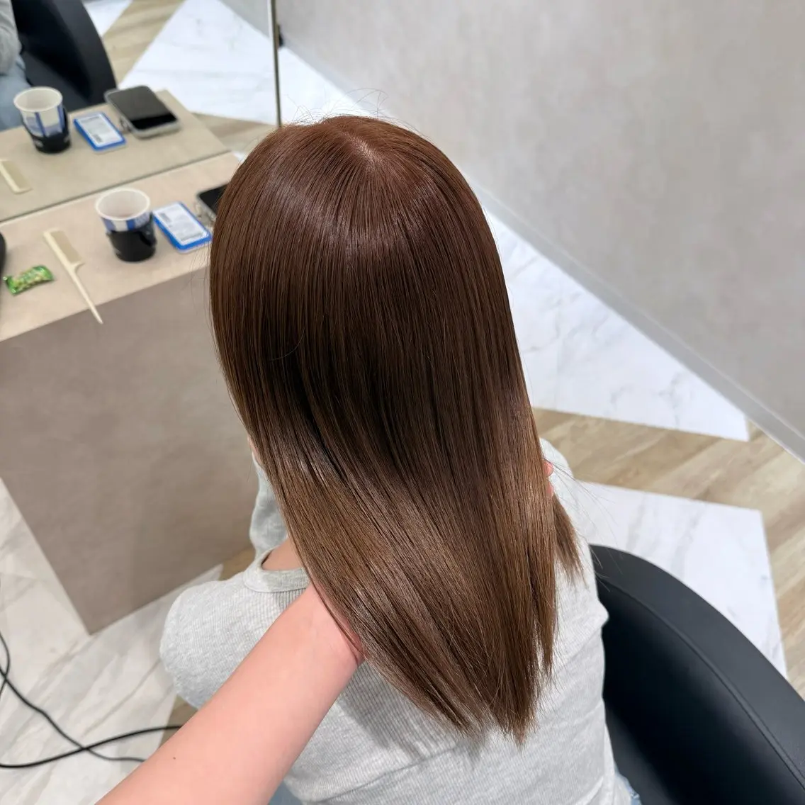 ミディアム カット ヘアカラー EIGHT／ natsukiのヘアスタイル