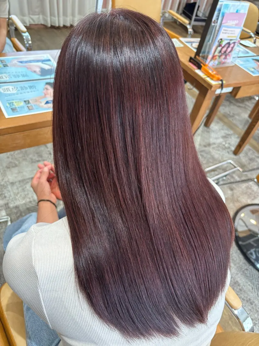 ロング 【ハイライト】 YUYAのヘアスタイル