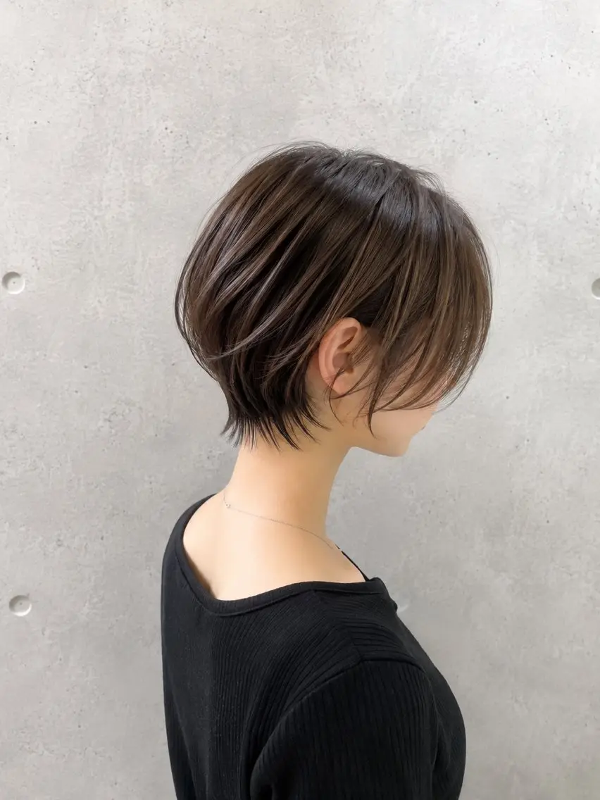 ショート 鵜野 惠帆のヘアスタイル