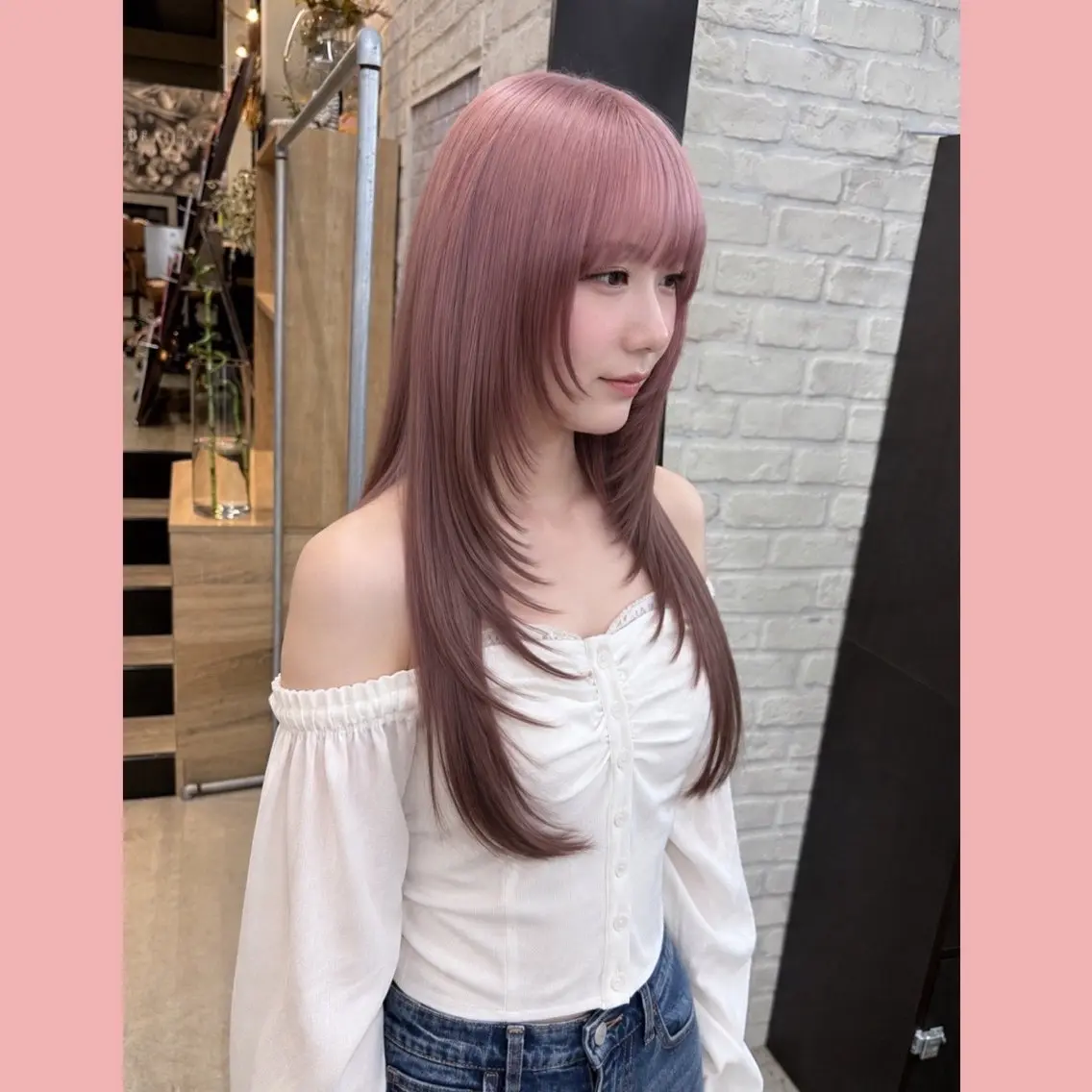 ⁠【新規】【学割U24】カット+1回ブリーチ＋ルーツカラー（デザインカラー）の写真