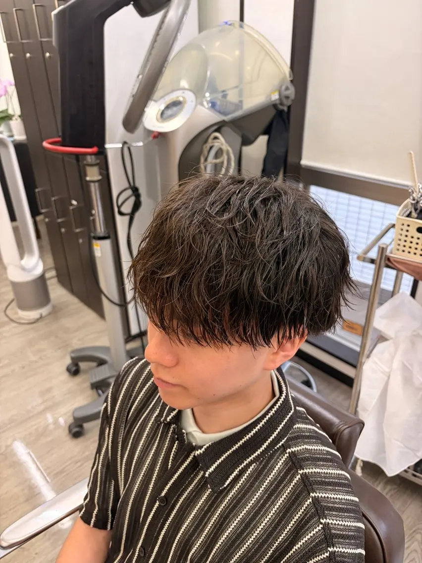 ショート パーマ 小野泰輝 幡ヶ谷/モデル募集中のヘアスタイル