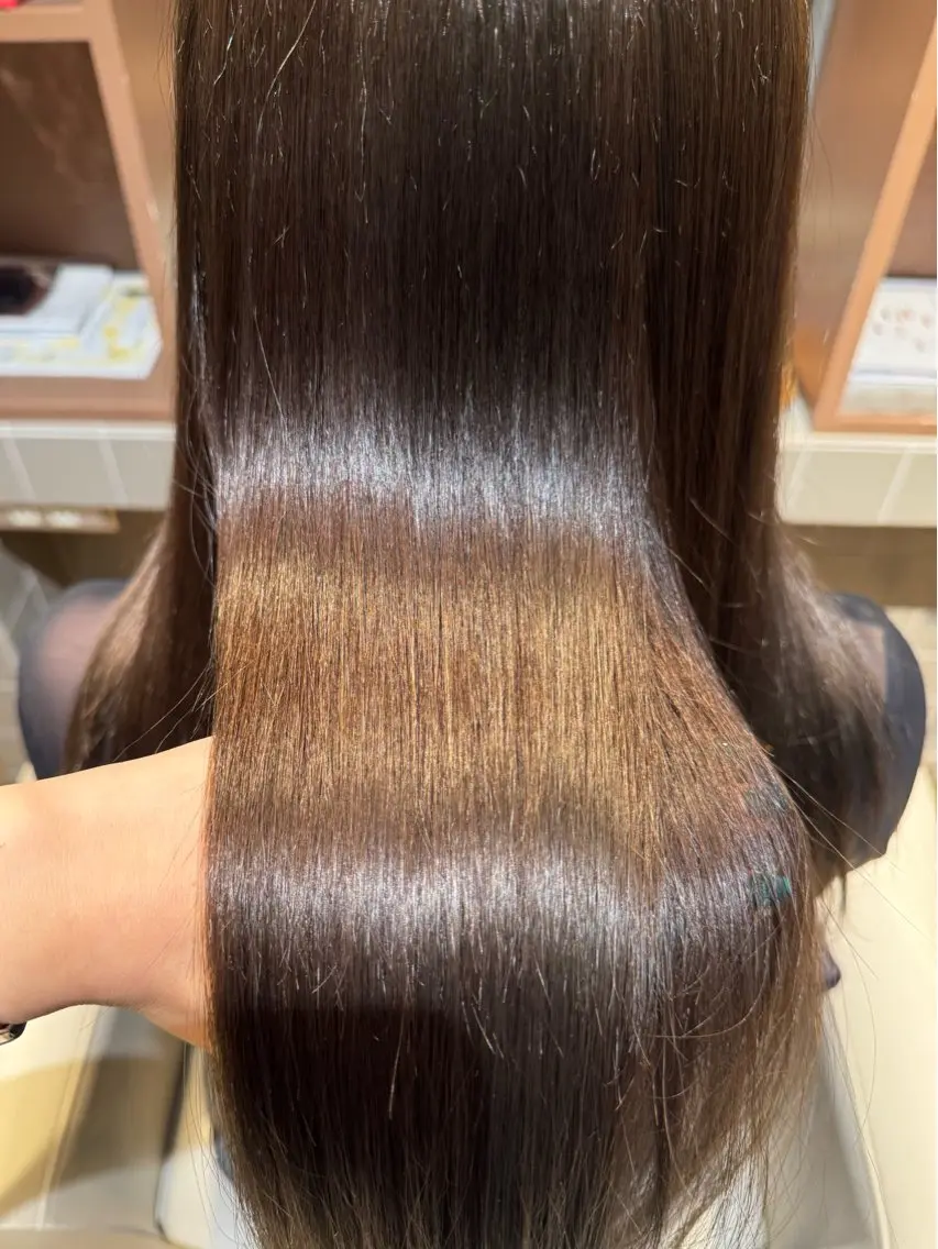 カット+美容液カラーの写真