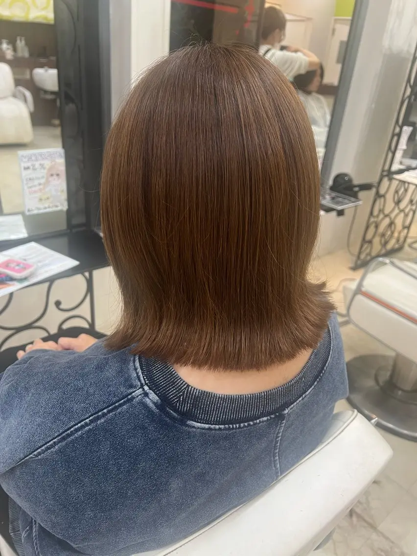 ミディアム Rapt.HAIR 中村 知里のヘアスタイル
