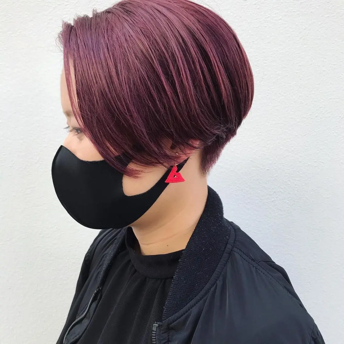 ショート カラー 嶋佐 昌大 シマサマオのヘアスタイル