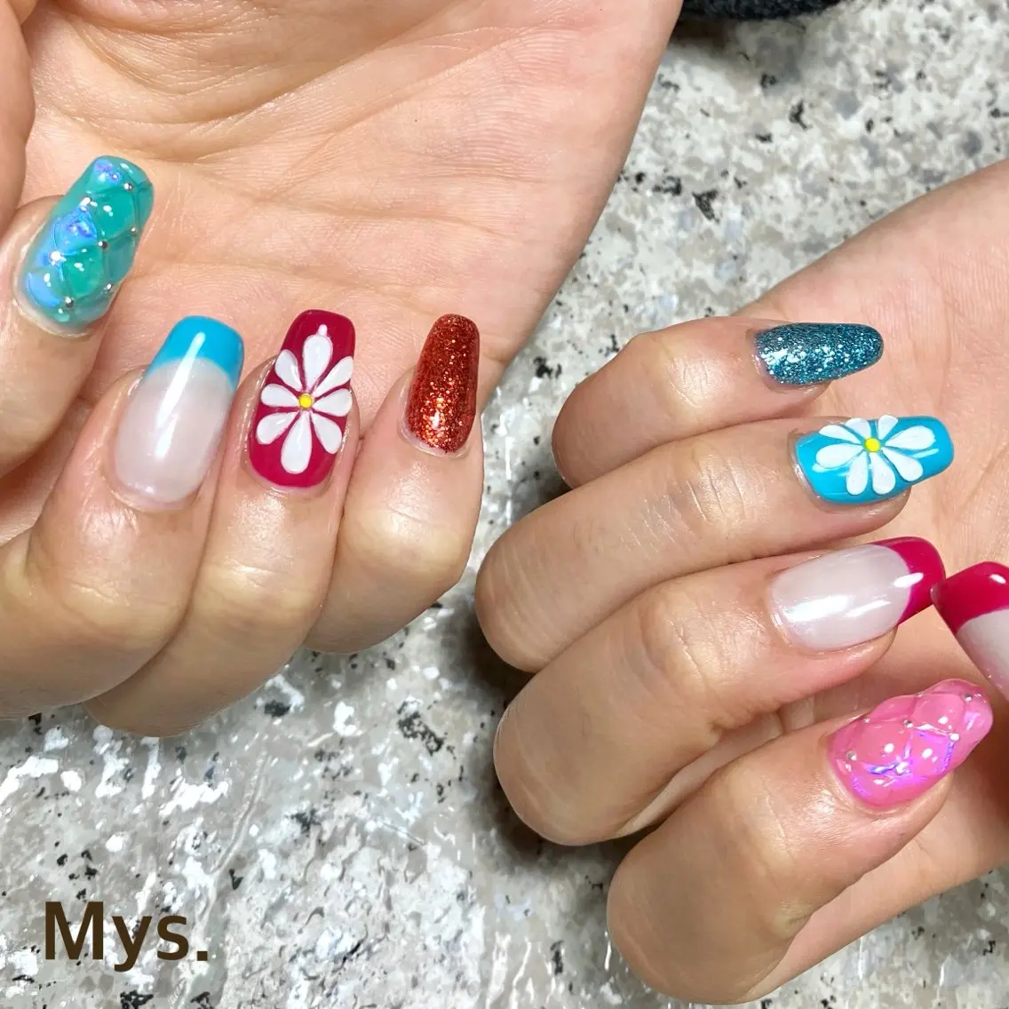 ネイル ハンドネイル Mys. 三上紗紀のネイルデザイン