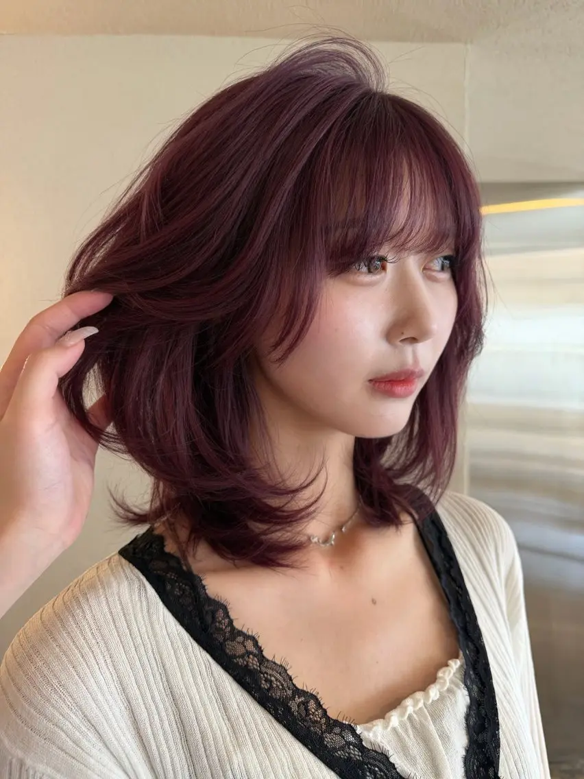 カラー YAMADA KOKOROのヘアスタイル