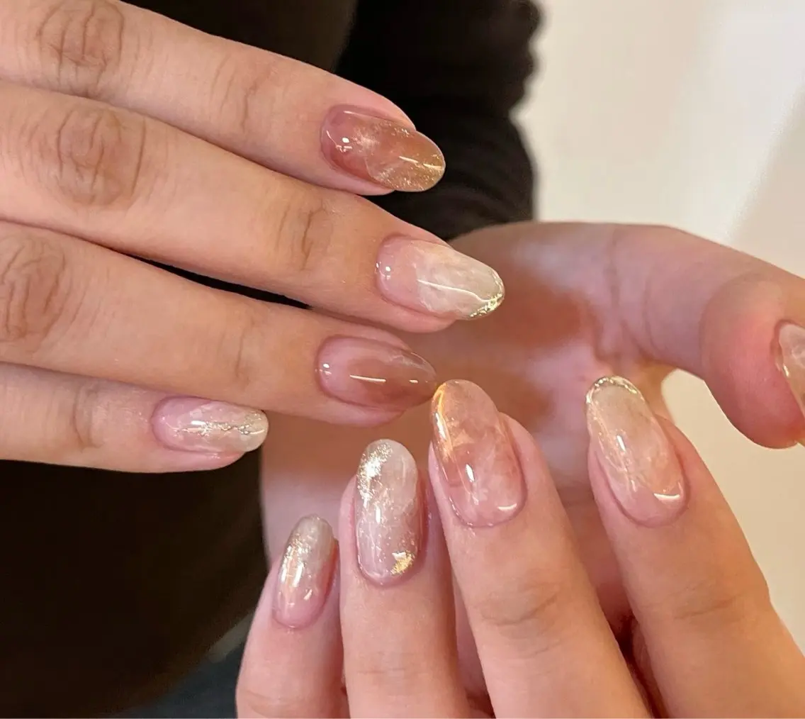 ネイル ハンドネイル Pure&Rich Nailのネイルデザイン