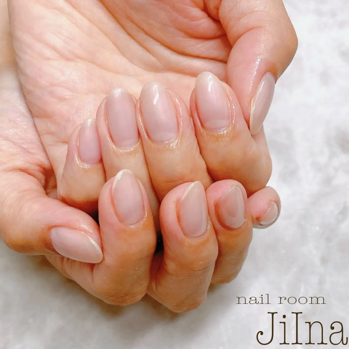 ネイル ワンカラーネイル JiIna nailのネイルデザイン