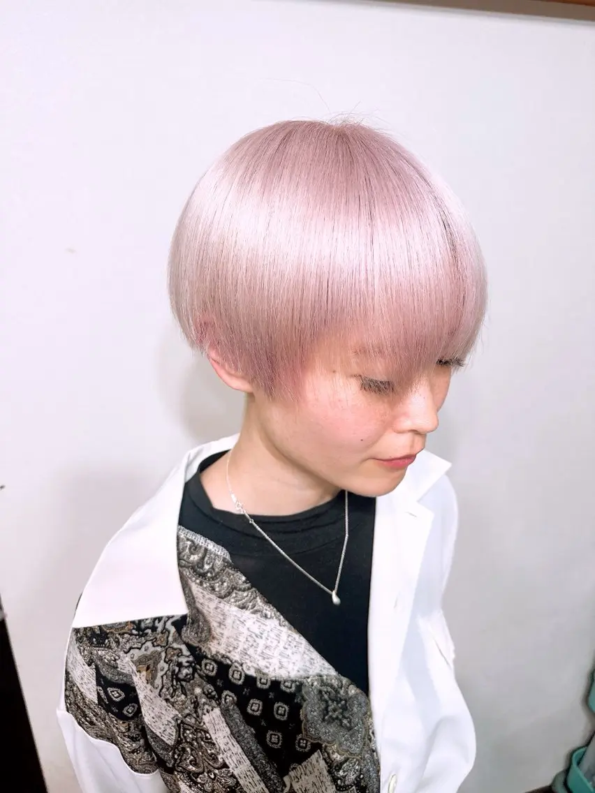 ショート ヘアカラー eden daichiのヘアスタイル