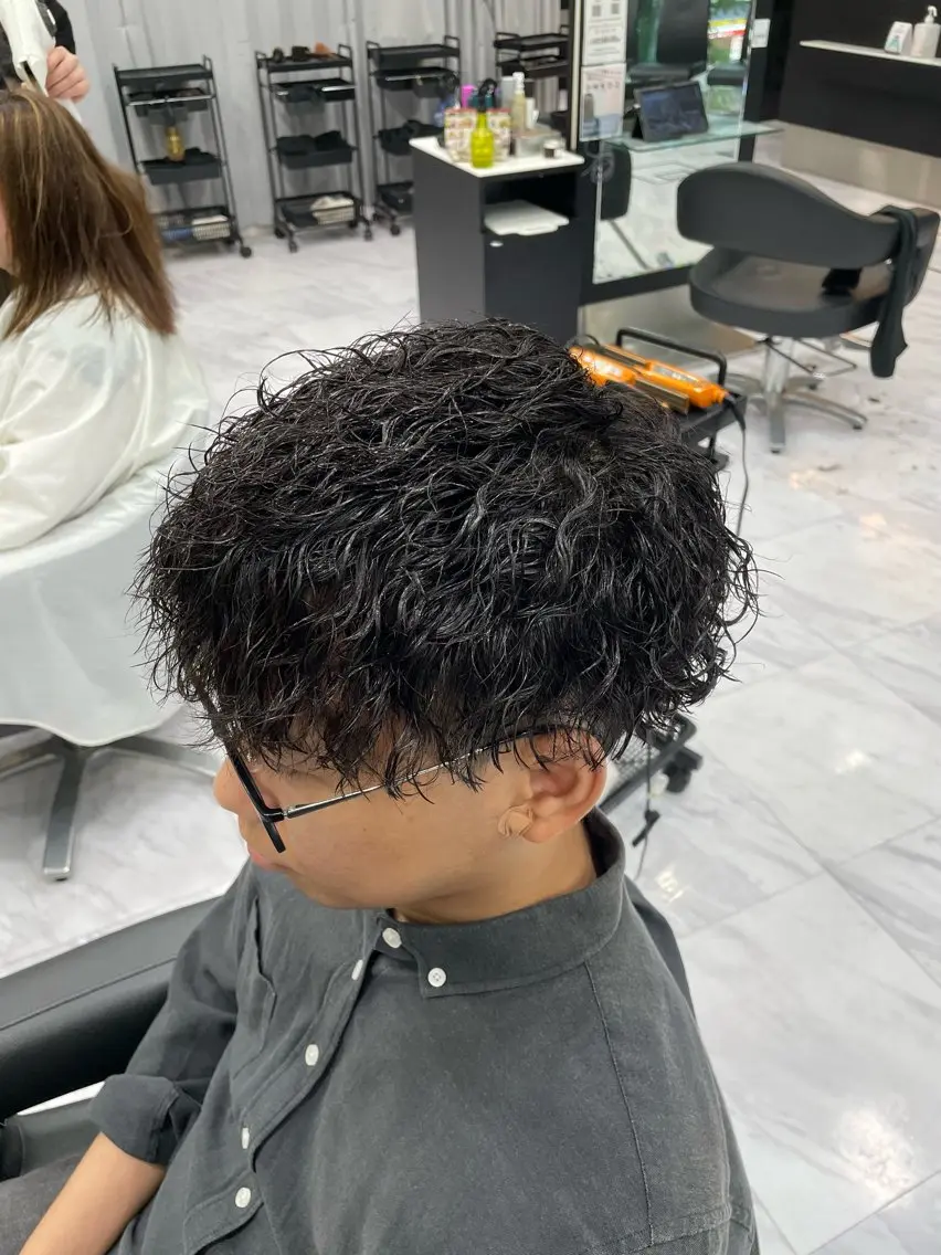 パーマ メンズ 🍒KUMAGAI 🍒のヘアスタイル