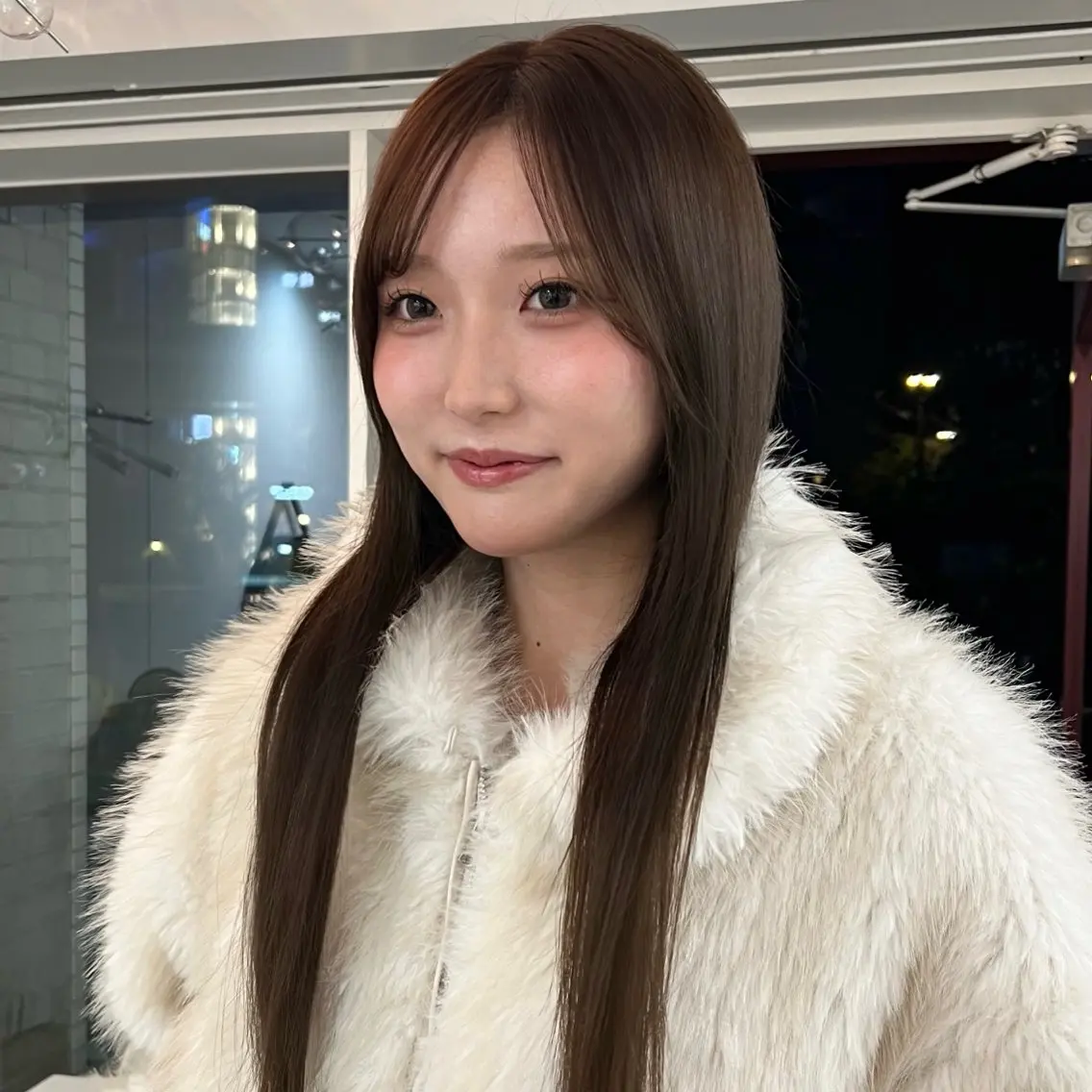 ロング カラー ブリーチ ブリーチなしカラー オリーブカラー ヘアカラー 大阪梅田/髪質改善/ 透明感カラー/ジョーのヘアスタイル