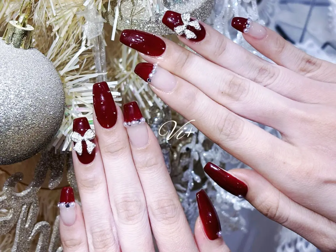 ネイル ハンドネイル Nailsalon Vi+ももか🩷のネイルデザイン