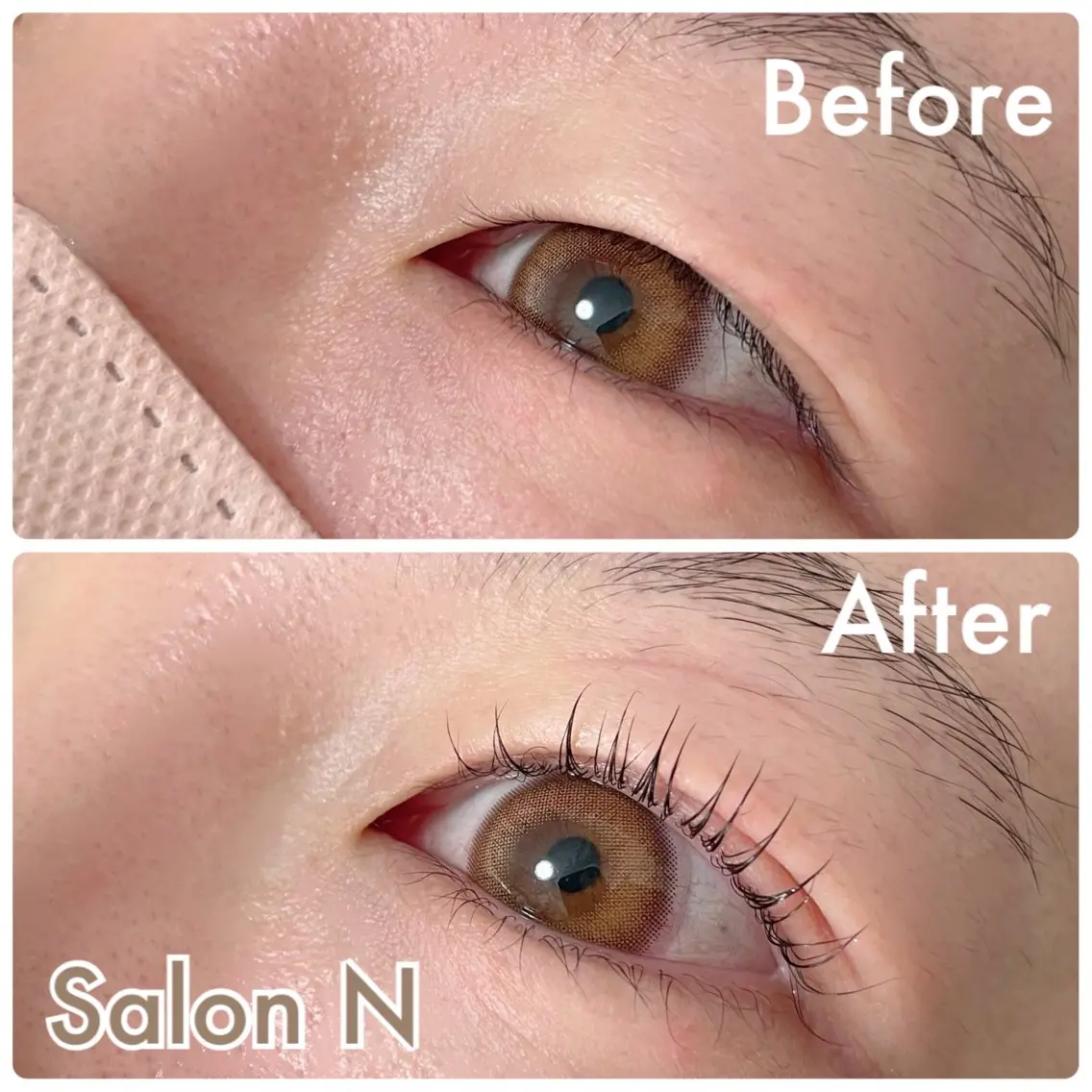 マツエク・マツパ まつげパーマ 一重×まつ毛パーマ Lash  Lift Salon Nのマツエク・マツパデザイン