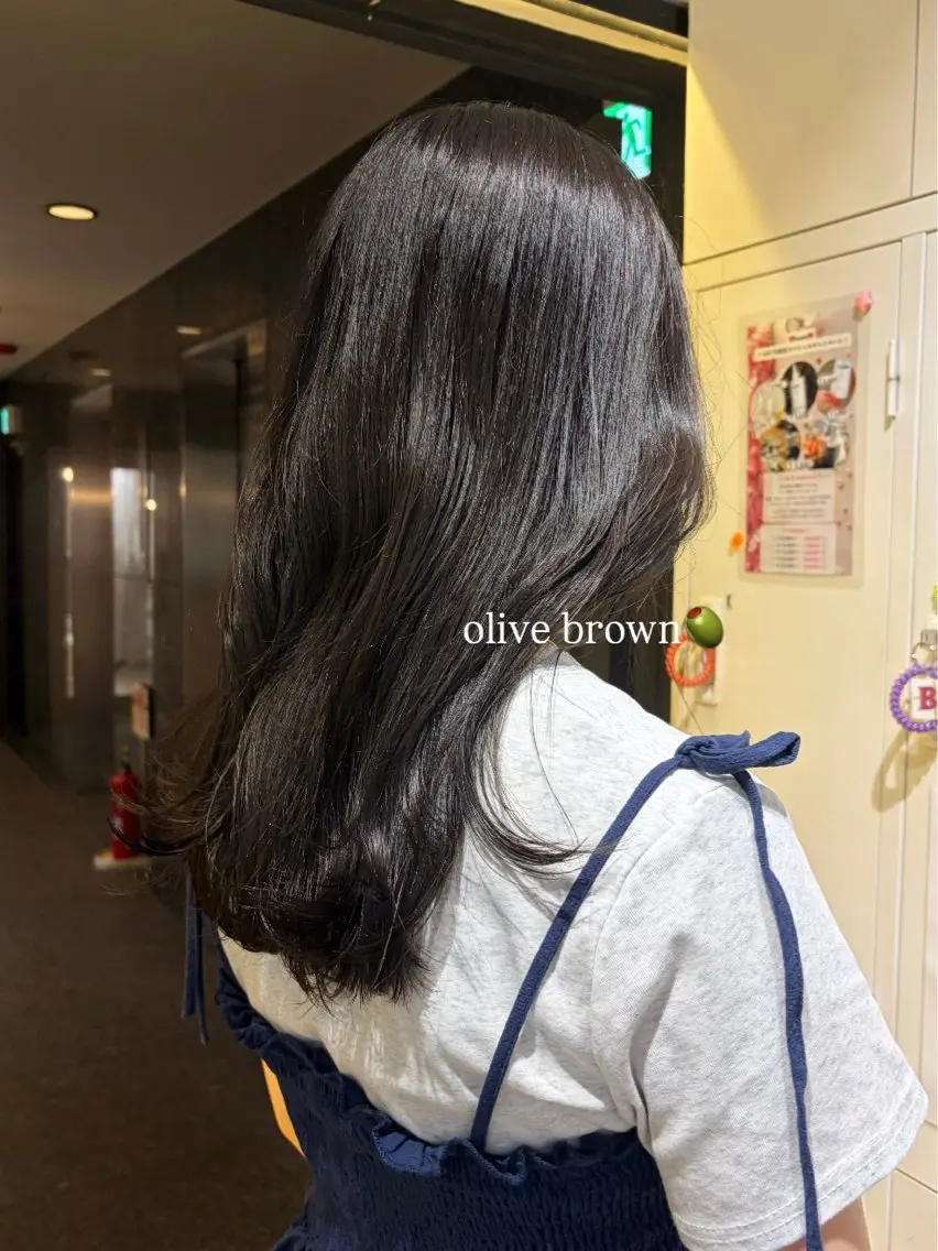 カラー カラーモデル募集🌱 兒玉希乃花のヘアスタイル