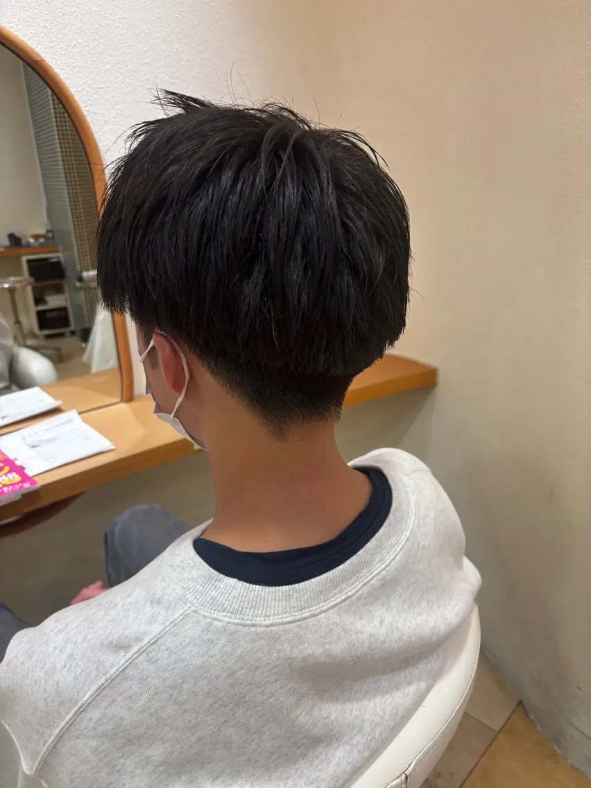 メンズ 刈り上げ カット 工藤 榛透のヘアスタイル