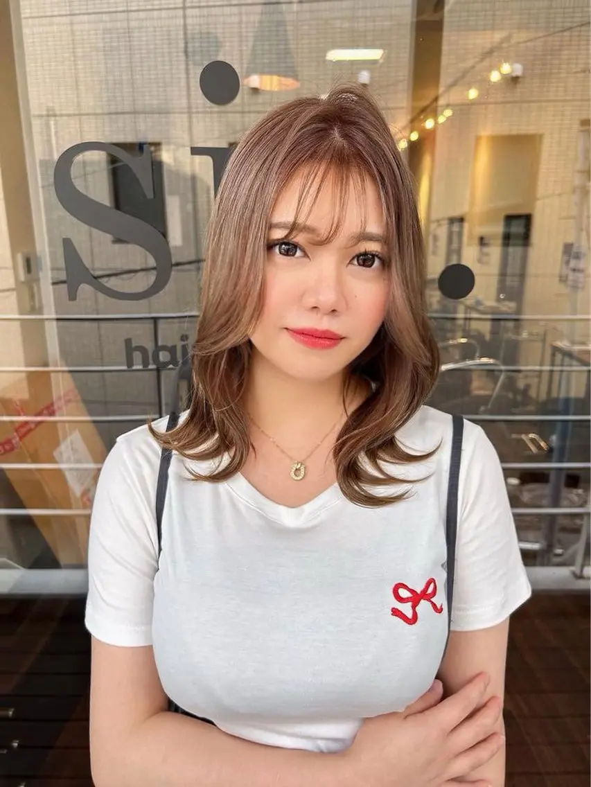 ミディアム 🦋髪質改善🦋 眞井琴美のヘアスタイル