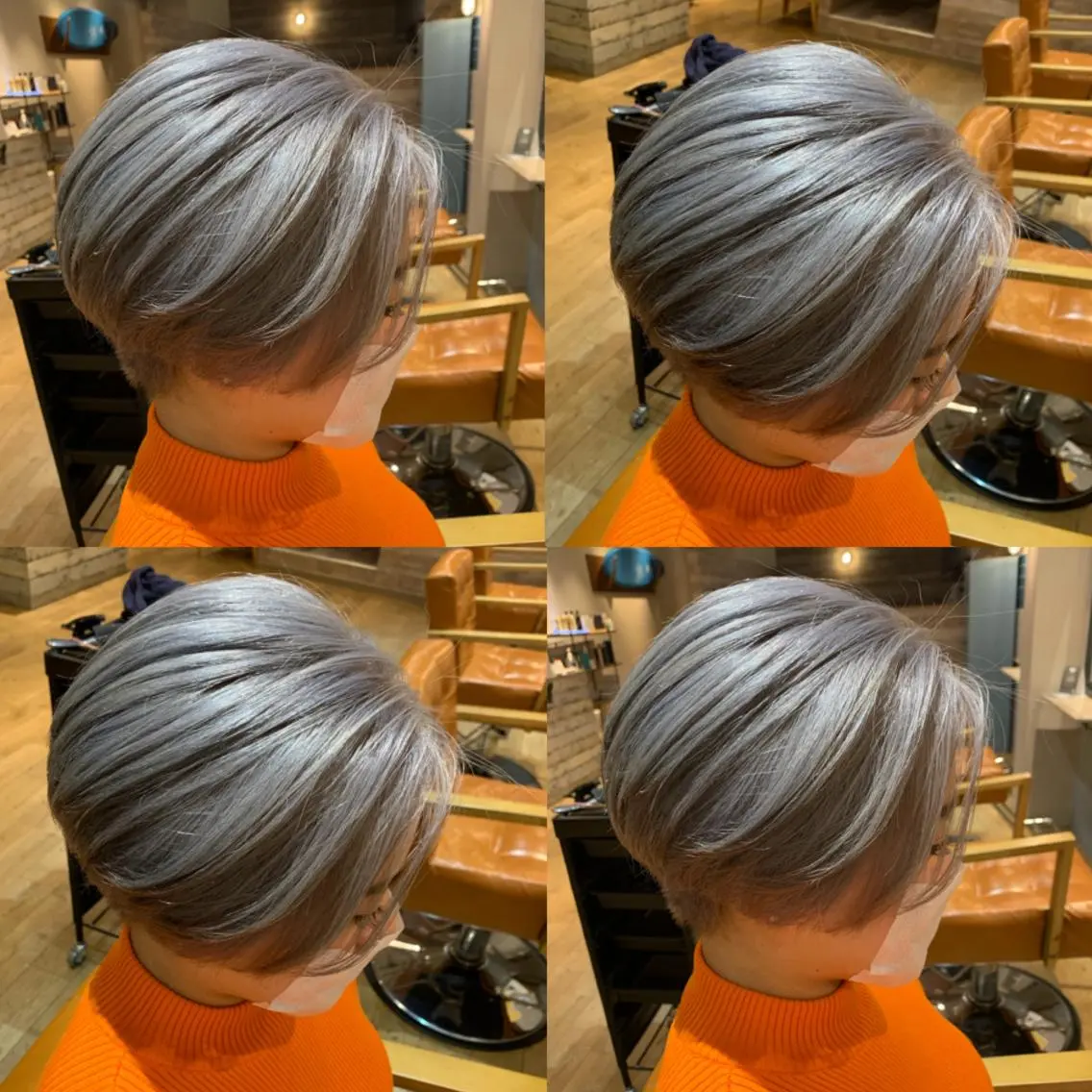 ショート カラー ヘアアレンジ カット ヘアカラー トリートメント 🦋レイヤー特化/ 羽エク/ナツミ🦋のヘアスタイル
