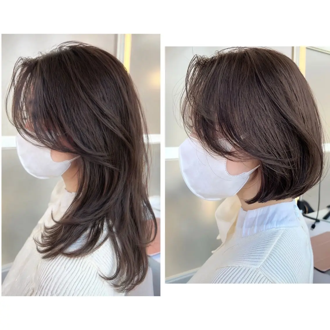 ショート カット ヘアカラー トリートメント 鈴木 彩莉のヘアスタイル