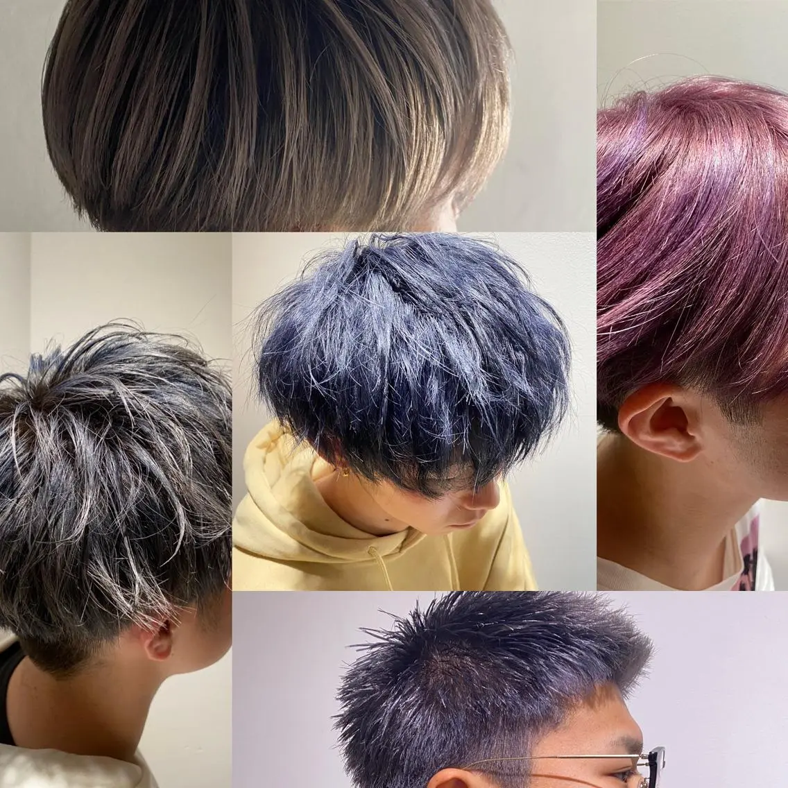 ショート カラー 斎藤 仁のヘアスタイル