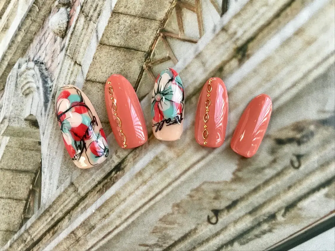 ネイル ハンドネイル nail salon Neigeのネイルデザイン