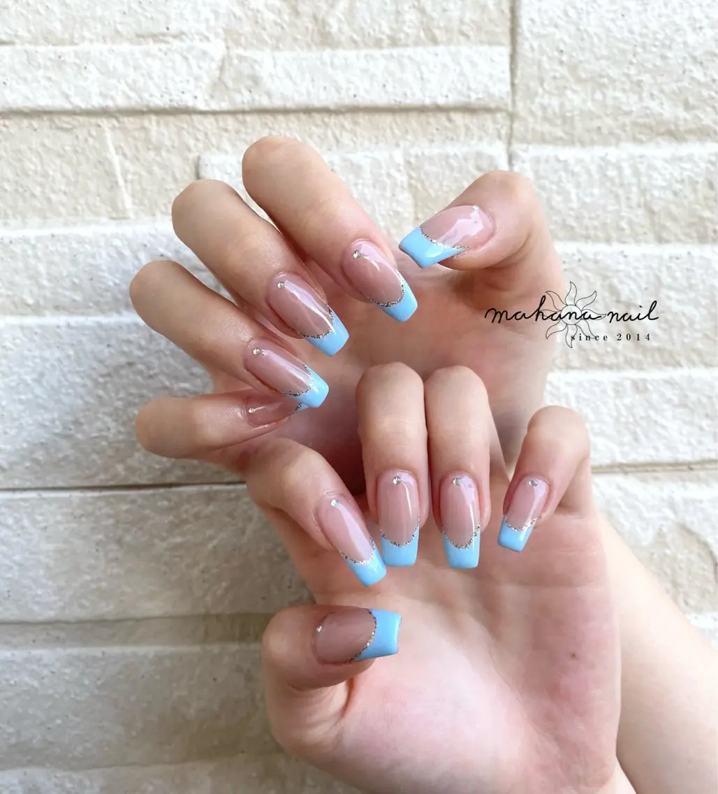 ネイル ロングネイル 持ち込み mahana nailのネイルデザイン