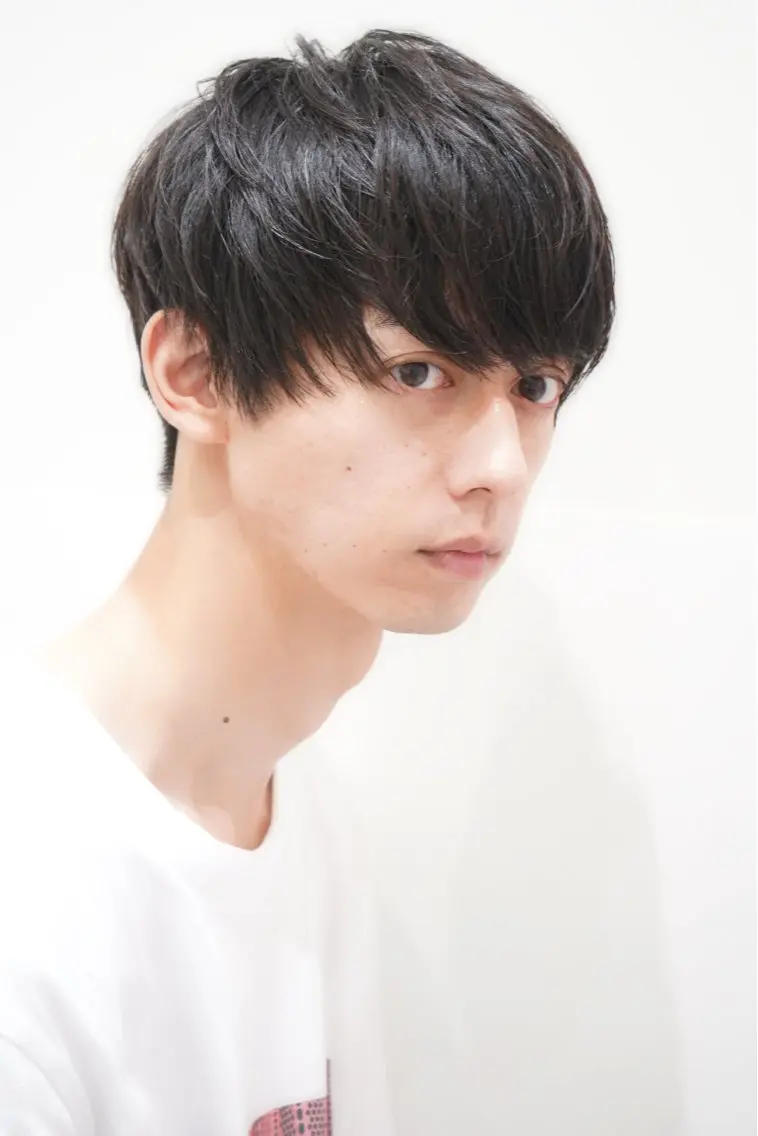 ✨【学生限定】🧑🎓メンズカット+シャンプー+縮毛矯正+眉カット+スタイリング✨ ミニモ学割🌸の写真