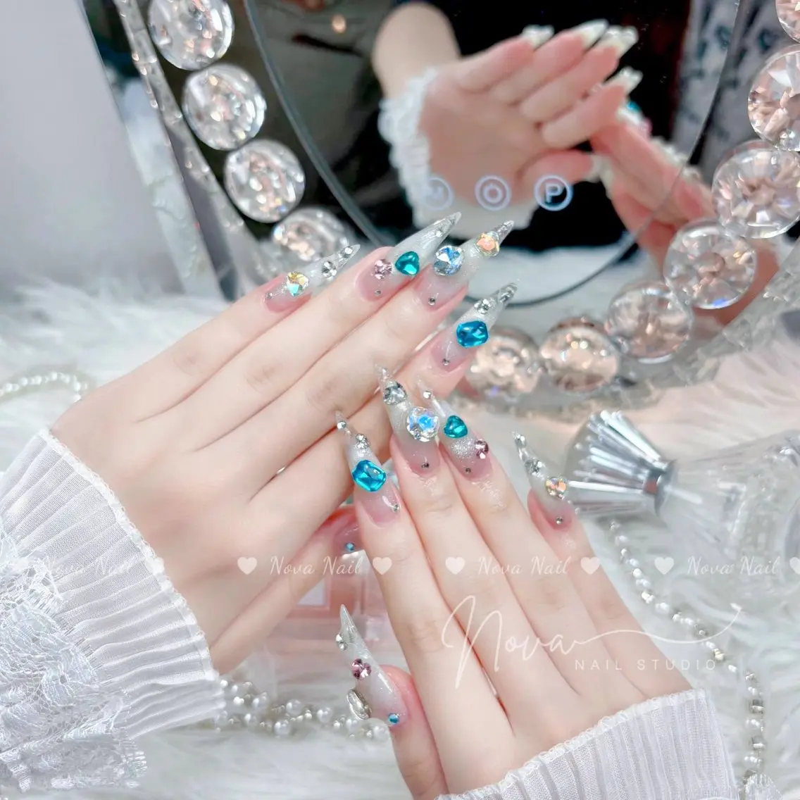 ネイル ハンドネイル ハンドケア Kitty Nail Novaのネイルデザイン