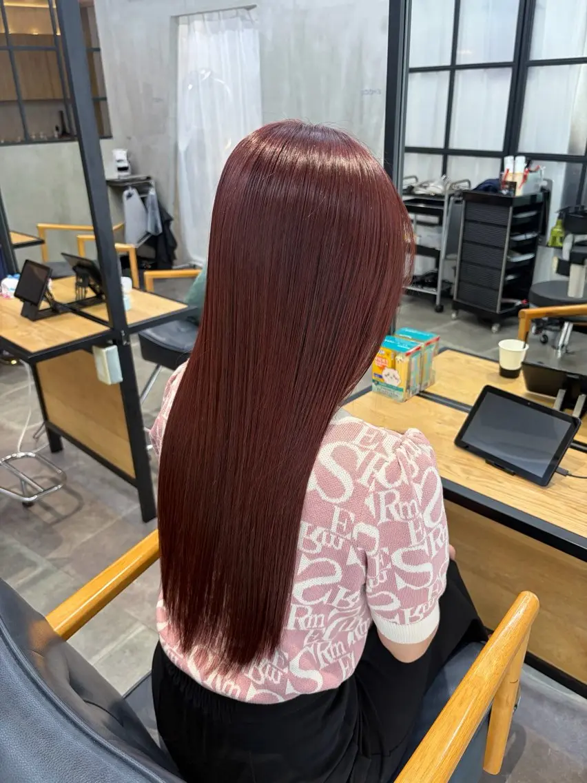 ロング カット ヘアカラー トリートメント アニメオタク美容師/ miharuのヘアスタイル