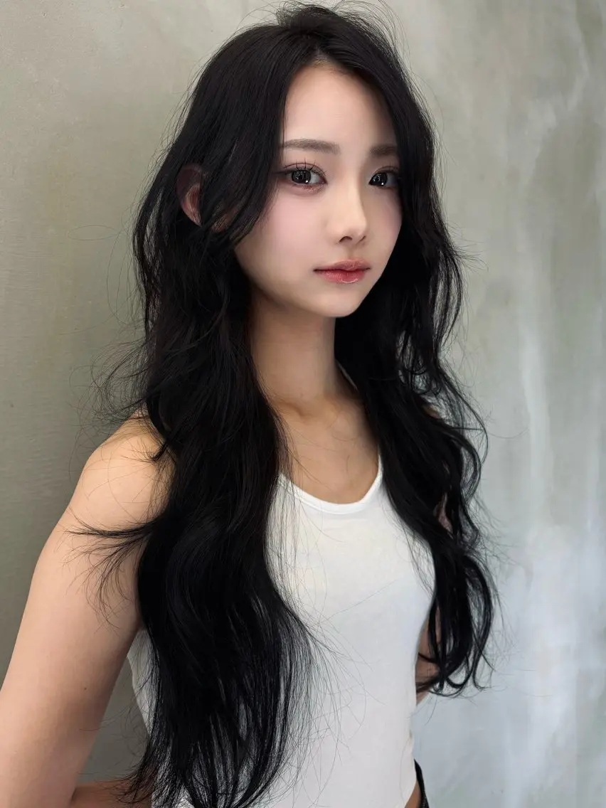 ロング カット ヘアカラー まさとお洒落 色気個性ヘアのヘアスタイル