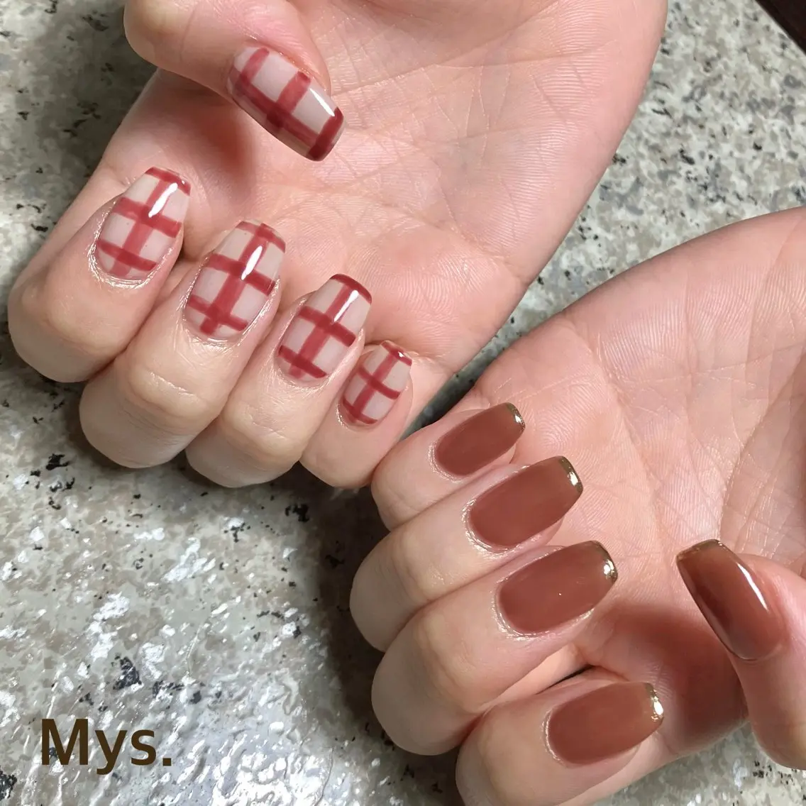 ネイル ハンドネイル Mys. 三上紗紀のネイルデザイン