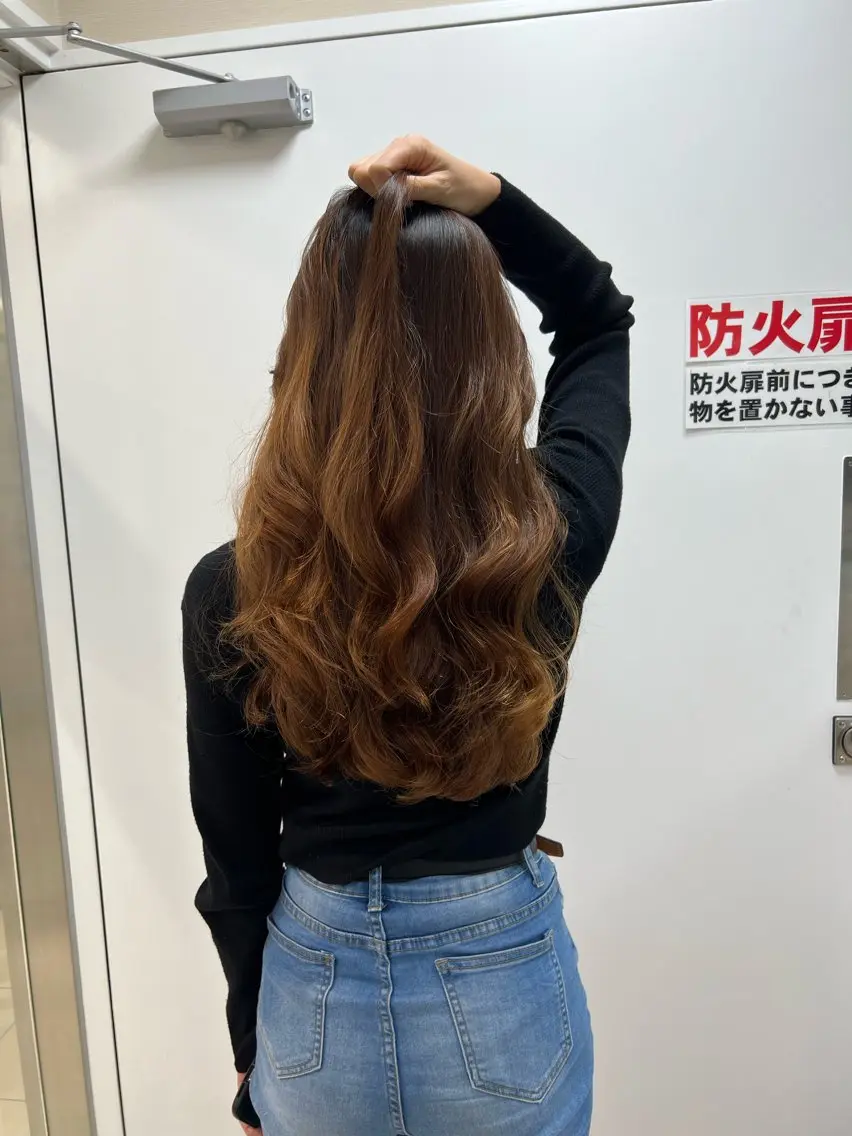 ロング パーマ カット パーマ 高橋 竜也のヘアスタイル