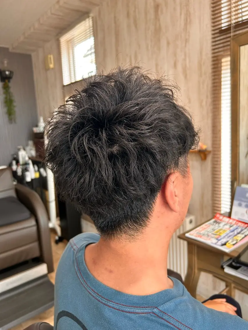 平日がお得！メンズカット＋シャンプーの写真