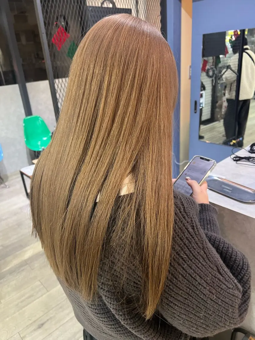 ロング ヘアカラー yuuna. 🪽のヘアスタイル