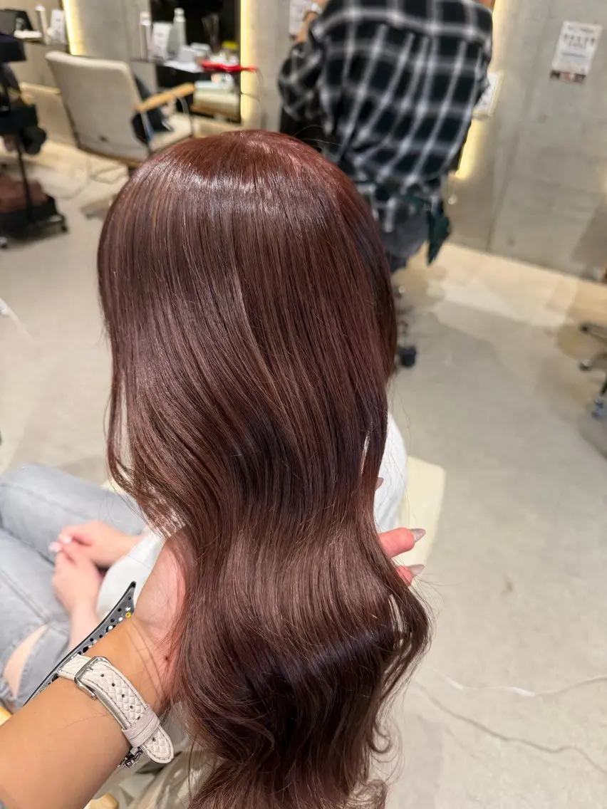 ロング カラー Zina gyonのヘアスタイル