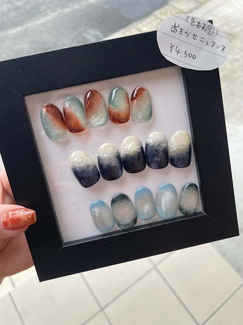 ネイル ニュアンスネイル ハンドネイル フットネイル nail salon シェリコのネイルデザイン