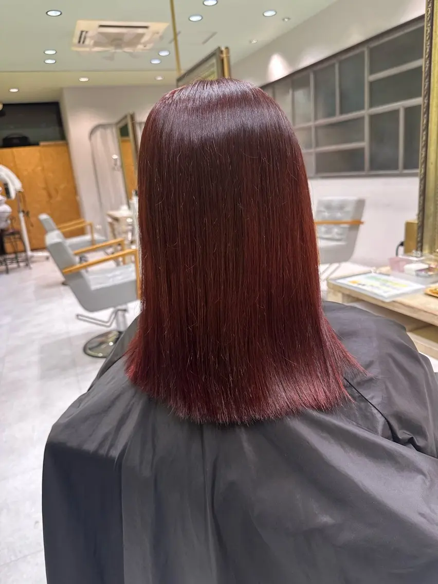 カラー 友部 さくらのヘアスタイル