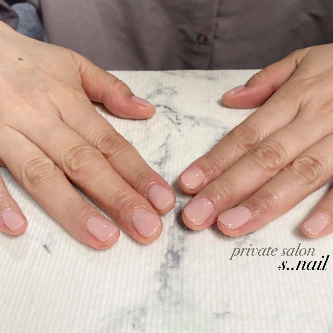 ネイル ワンカラーネイル ハンドネイル フットネイル s..nail / MORITAのネイルデザイン