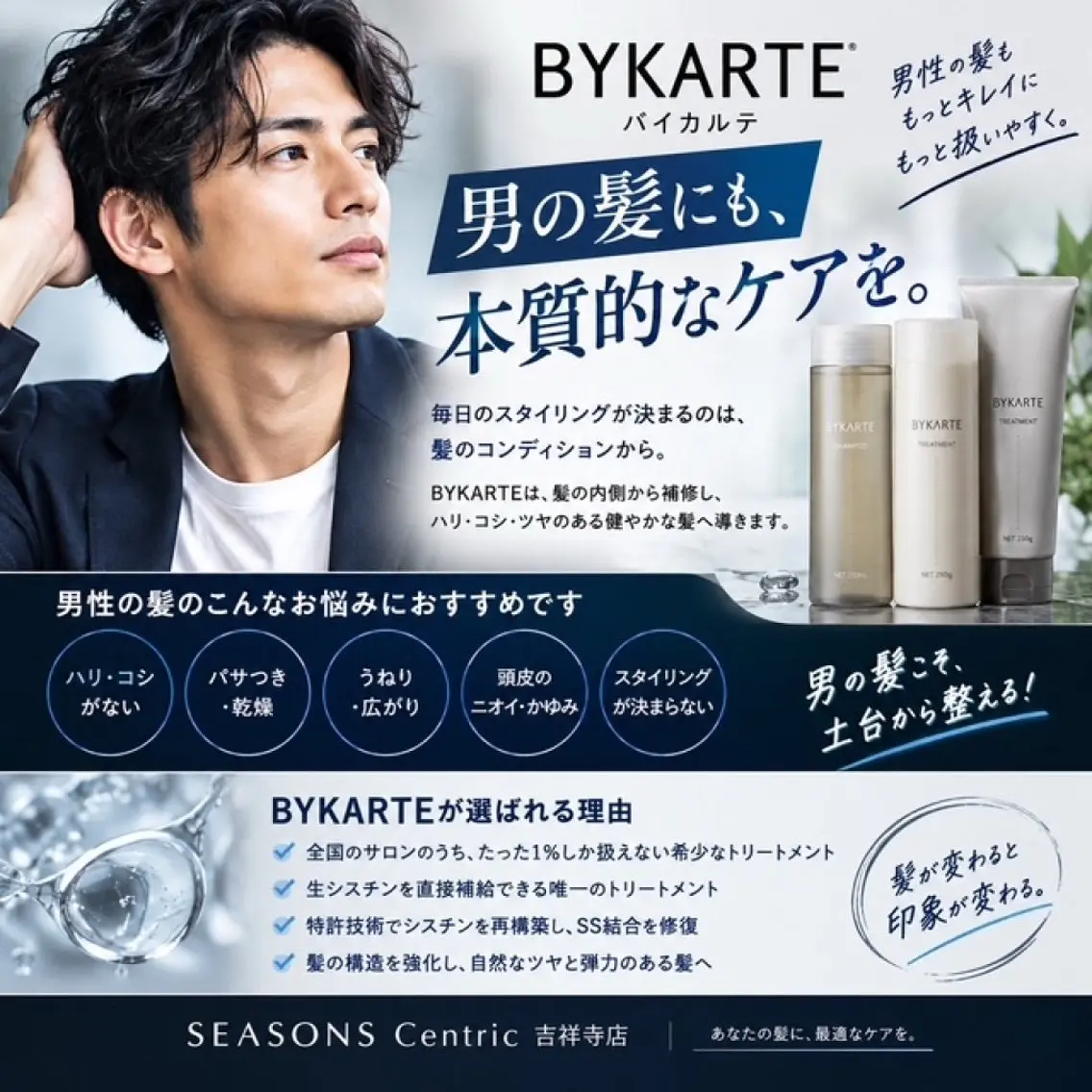 ミディアム メンズ ミディアムパーマ メンズパーマ トリートメント カット トリートメント ヘッドスパ ヘアセット 提案型カウンセリング が大好評✨鈴木瑛也のヘアスタイル