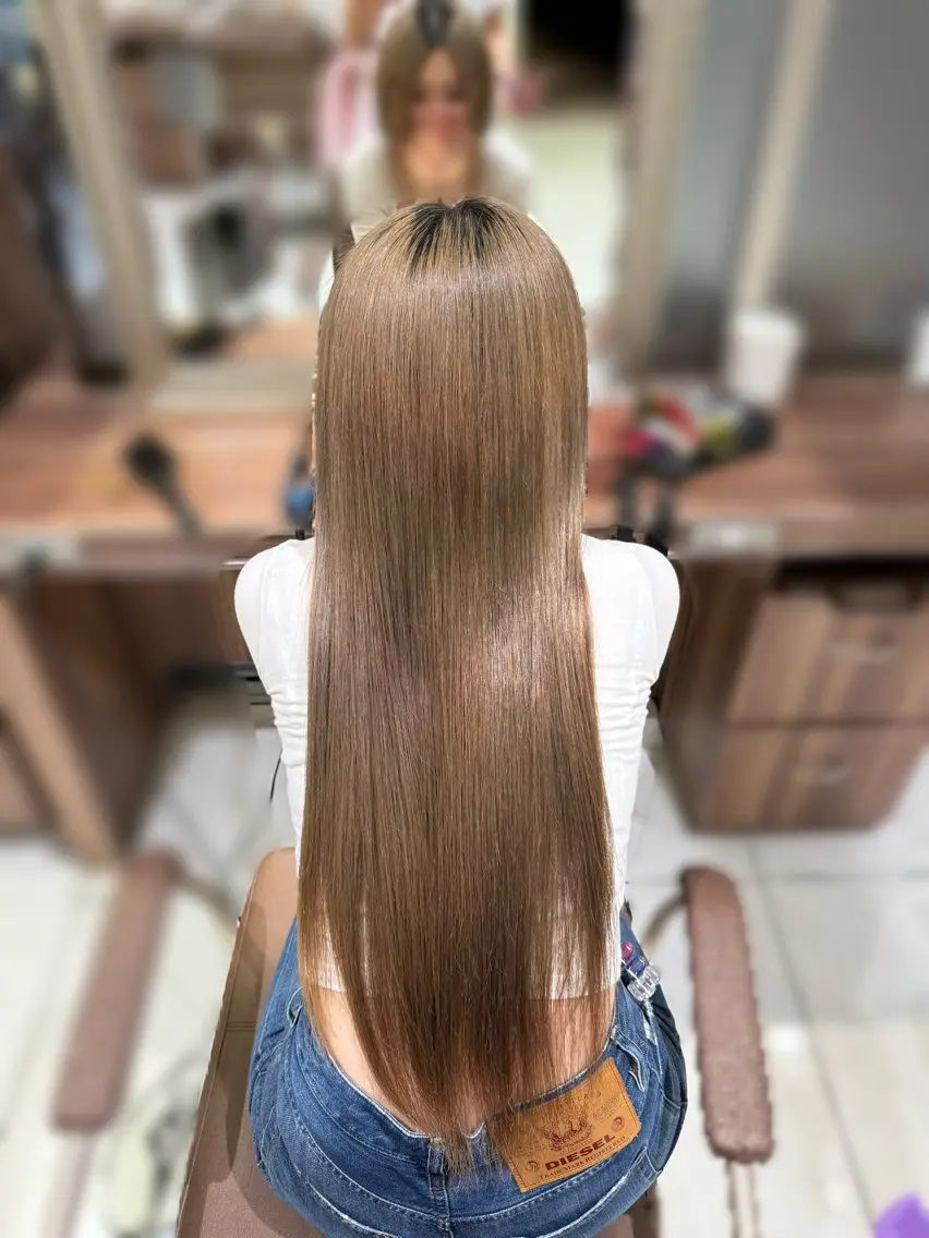 ロング トリートメント 桜新町/ Mea⭐︎のヘアスタイル