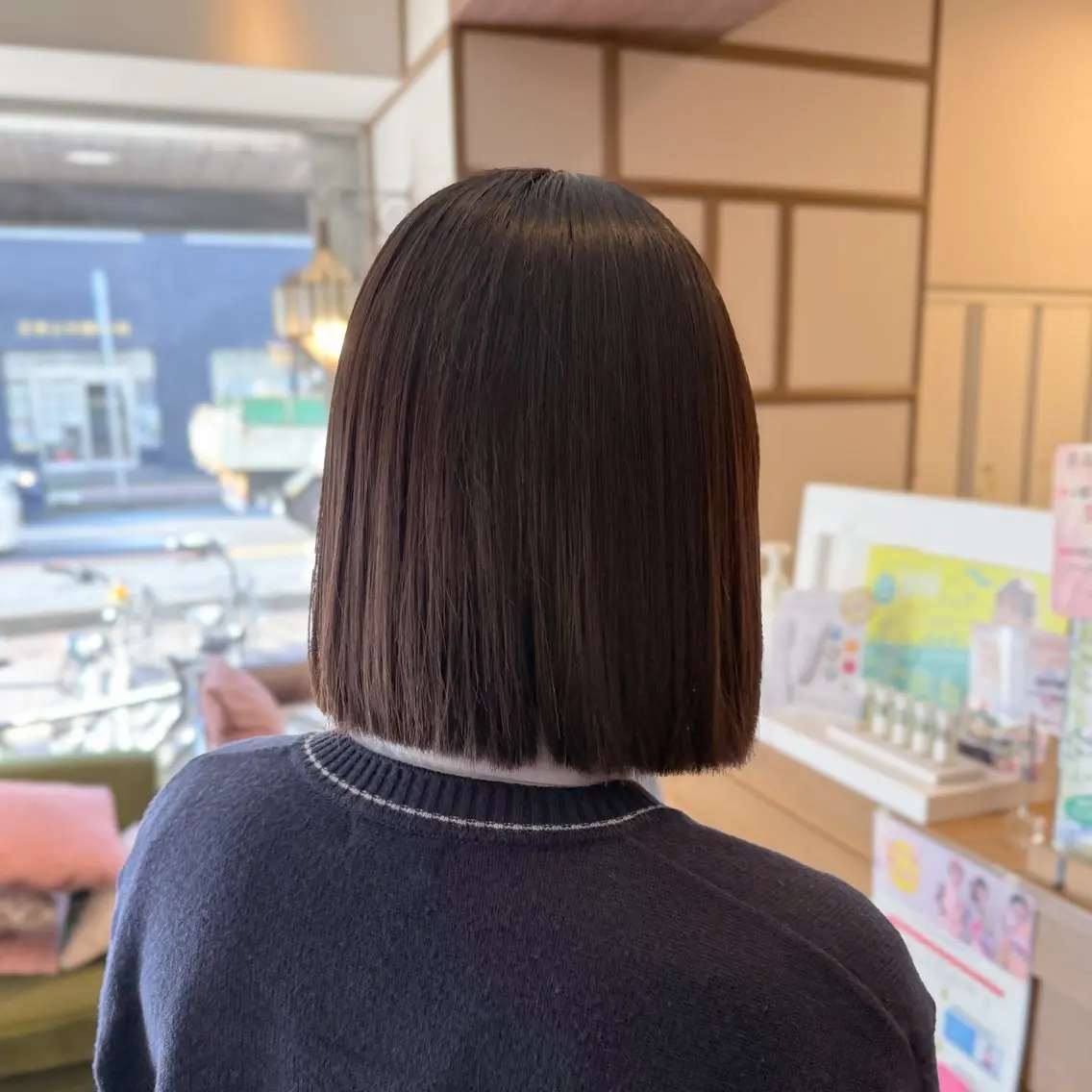 ロング 学生 縮毛矯正 カット 🍒ྀིナカヤマ ミオ🍒ྀིのヘアスタイル