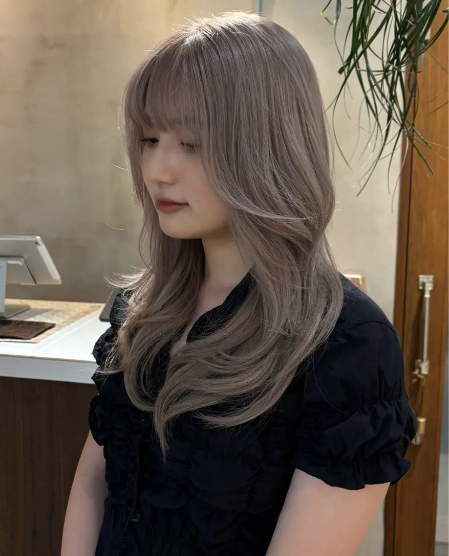 ロング maeda nonohaのヘアスタイル