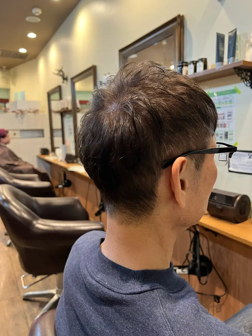 メンズ PINOT梅田 MOKAのヘアスタイル