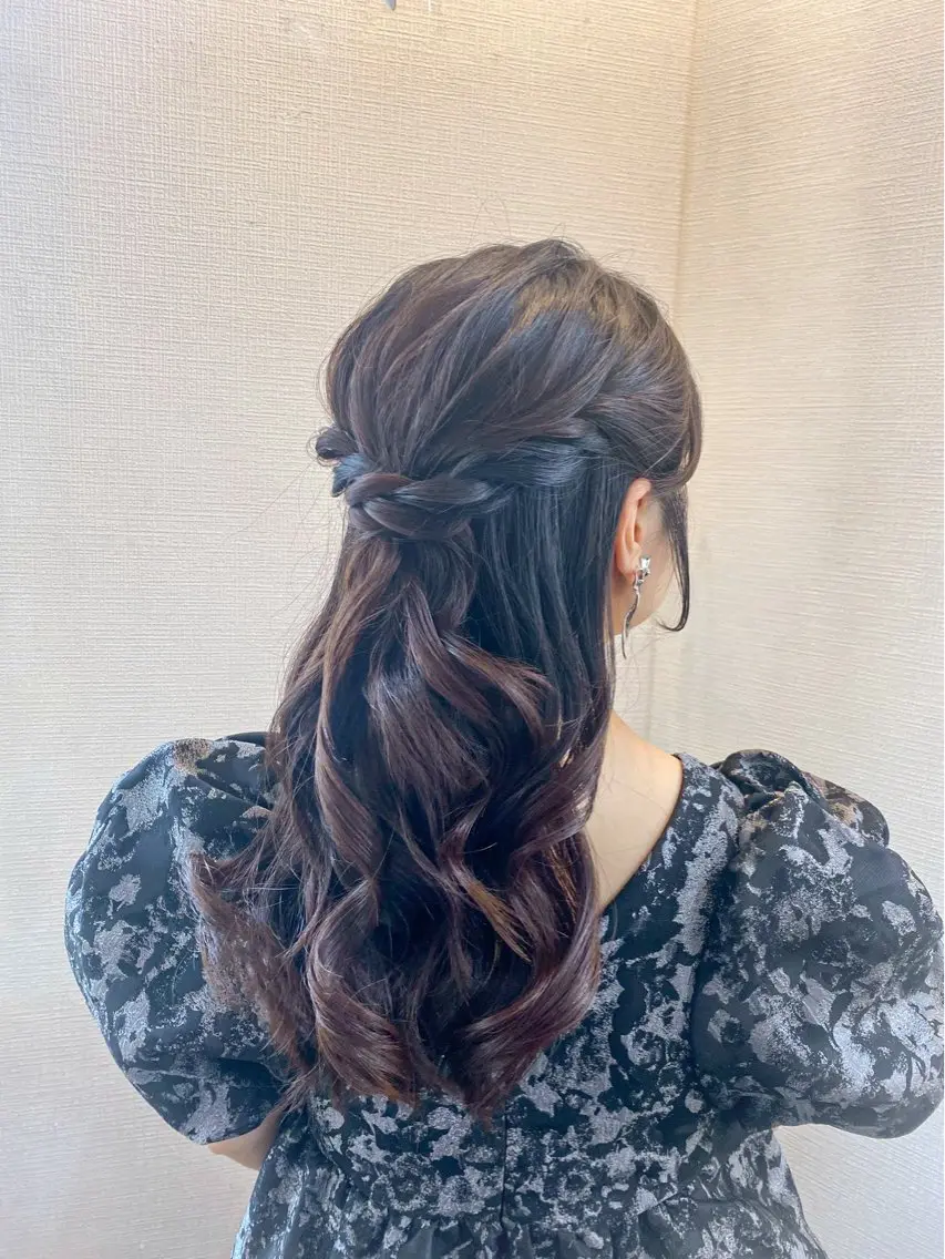 ヘアアレンジ ヘアセット hair make もりした ゆうのヘアスタイル
