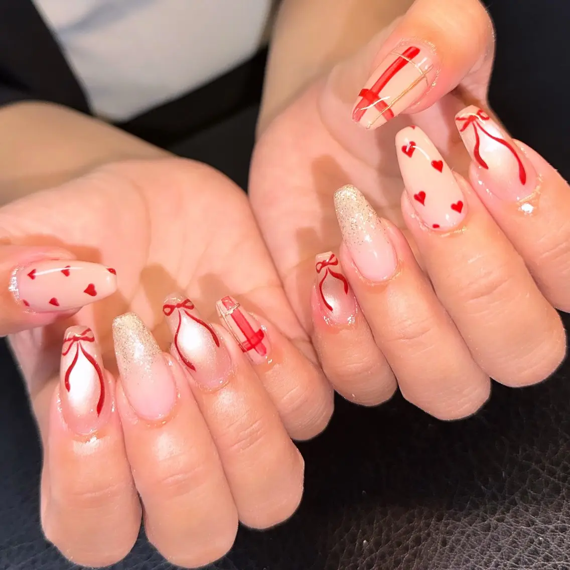 セミロング ハンドネイル 🦋Nail Amo🦋のネイルデザイン