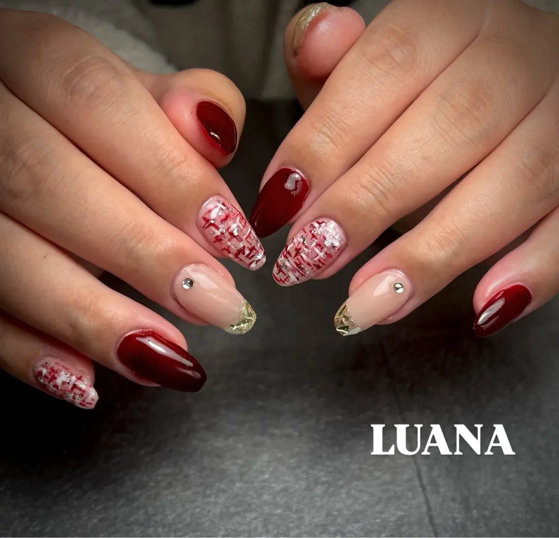 ネイル ハンドネイル nail salon LUANAのネイルデザイン