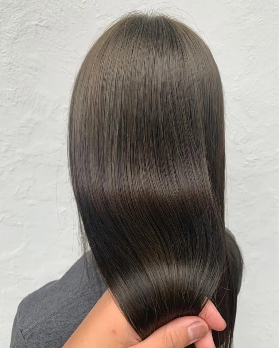 【艶髪贅沢プラン🌈✨️】throw color+3step 髪質改善トリートメントの写真