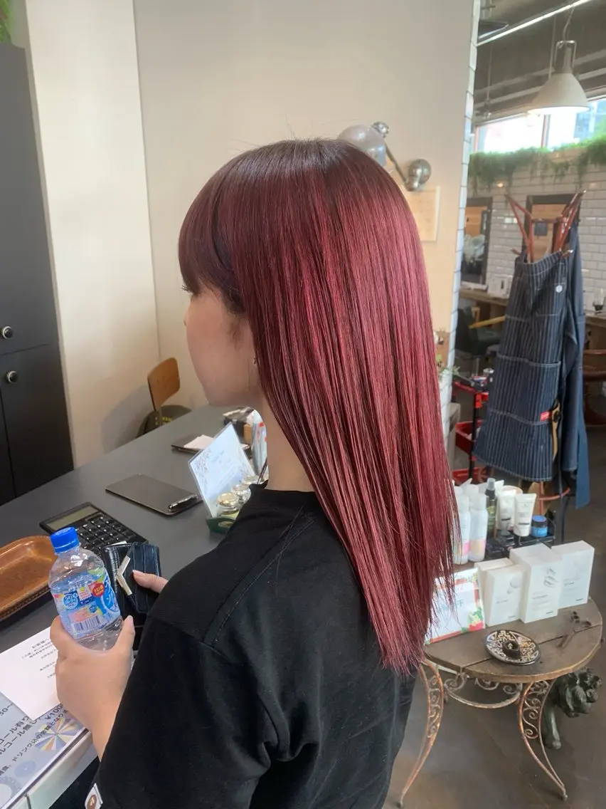カラー ✂︎GLITTER ✂︎Yuu✂︎のヘアスタイル