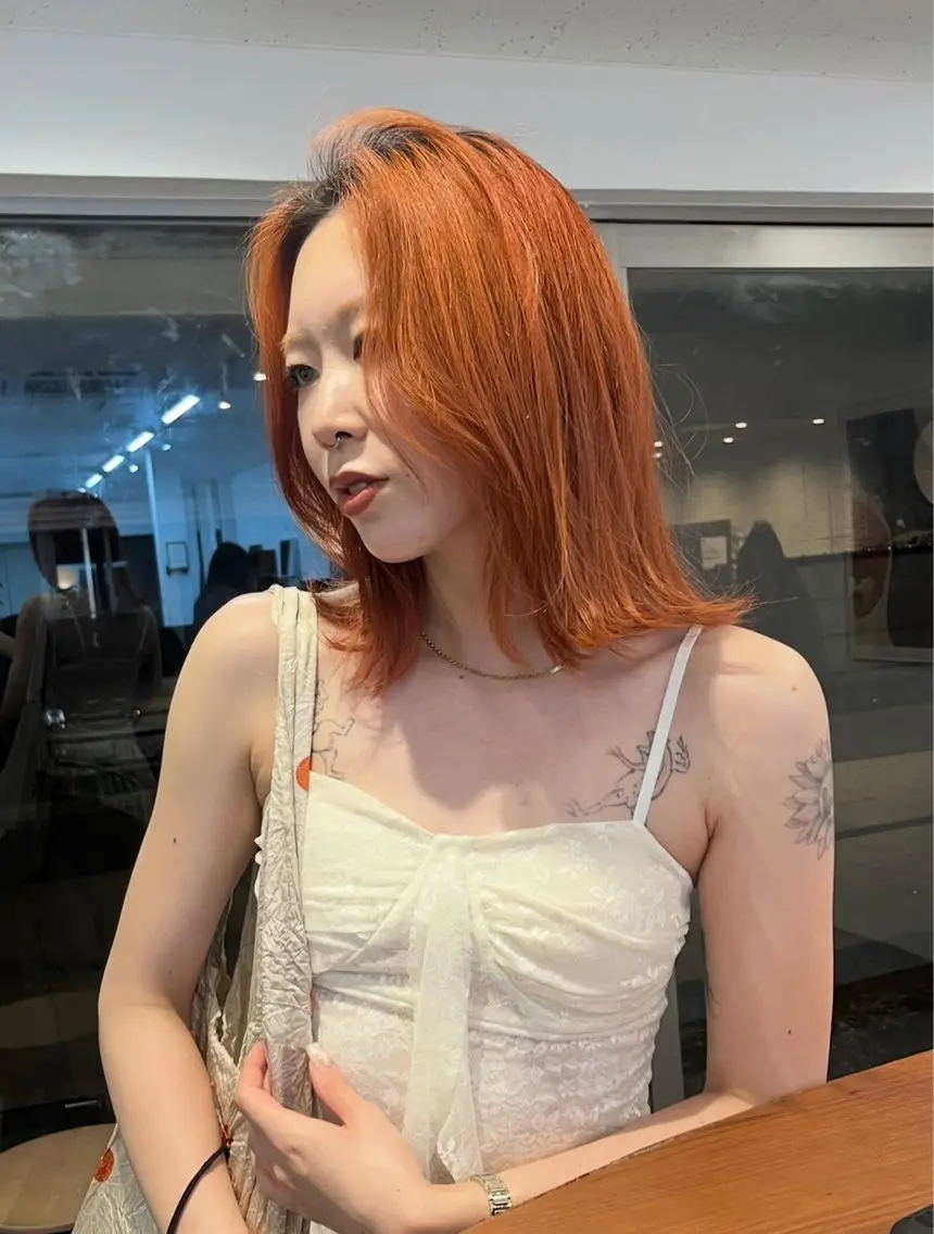 🍒🍒SHUNAイチ押しメニュー🍒ྀི🍒ྀིブリーチオンカラー🍒ྀི🍒ྀིコーティングトリートメント付の写真