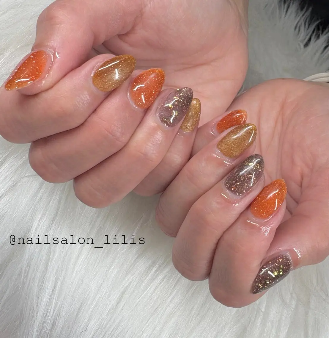 ネイル フラッシュネイル nailsalon Lilisのネイルデザイン